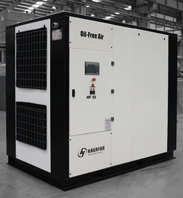 oil_free_screw_compressor_havayar