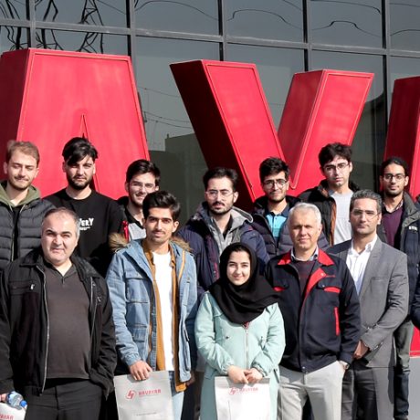 بازدید دانشجویان دانشکده مکانیک دانشگاه خواجه نصیرالدین طوسی از کارخانه هوایار