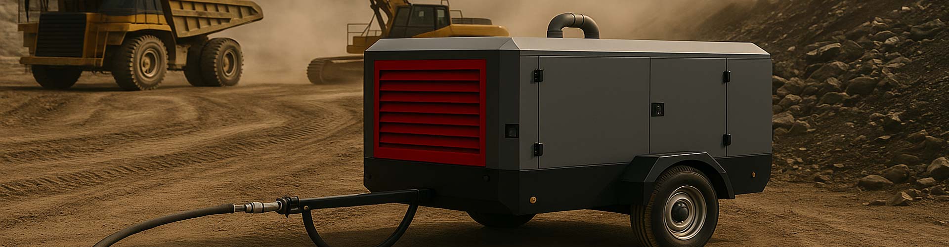Application of compressors in the mining industry