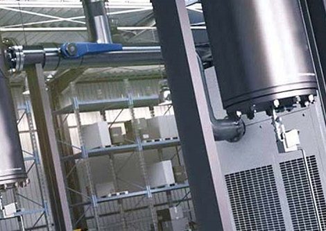  فاصله بین کمپرسور و خط مصرف هوای فشرده در چه حالتی بهینه است؟  