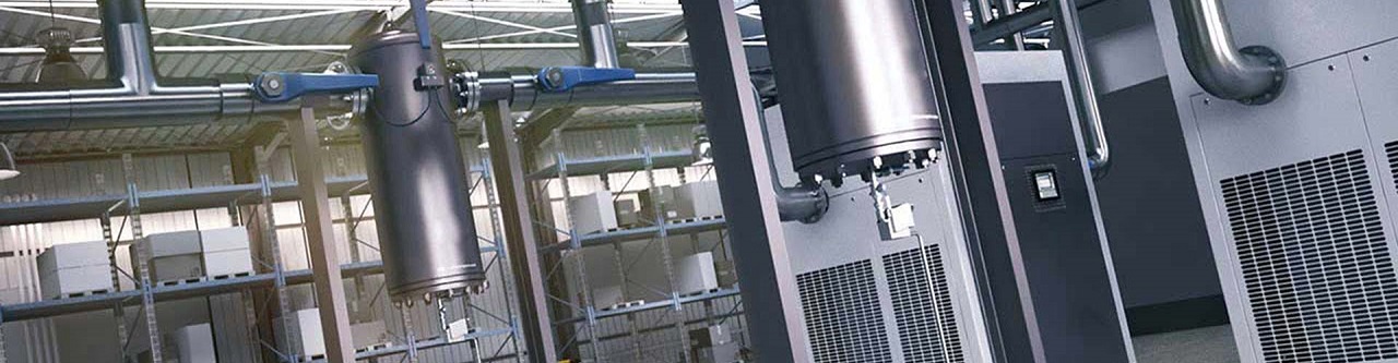 Optimal distance between compressor and compressed air intake line