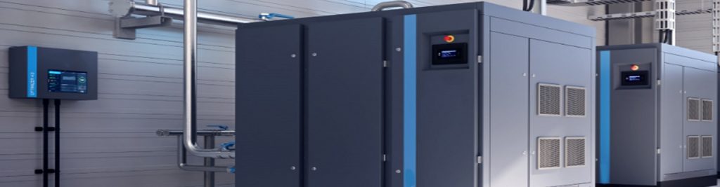 Screw compressor installation space