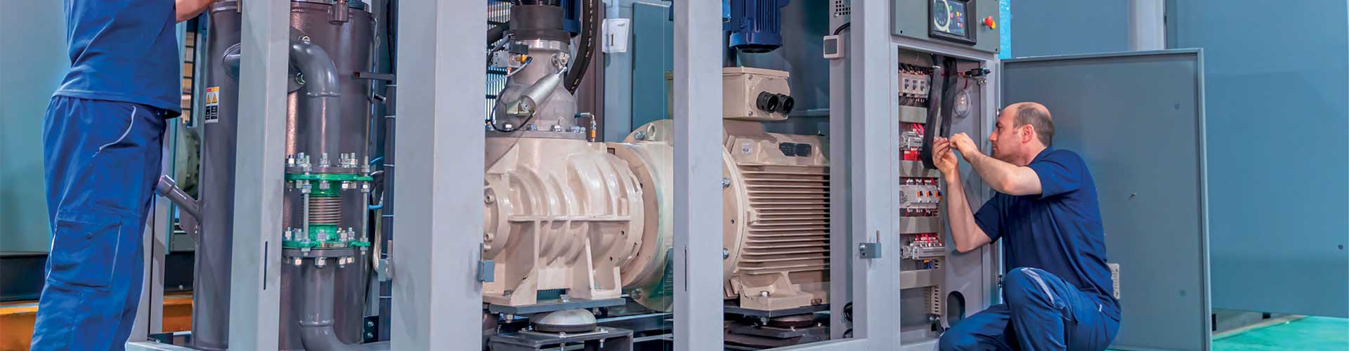 The effect of compressor oil tank capacity on oil change time