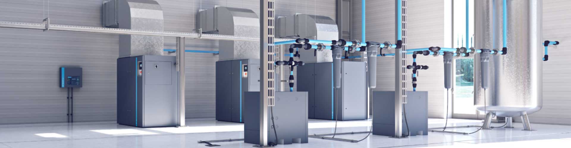 The importance of the distance between the compressor and the air consumption point