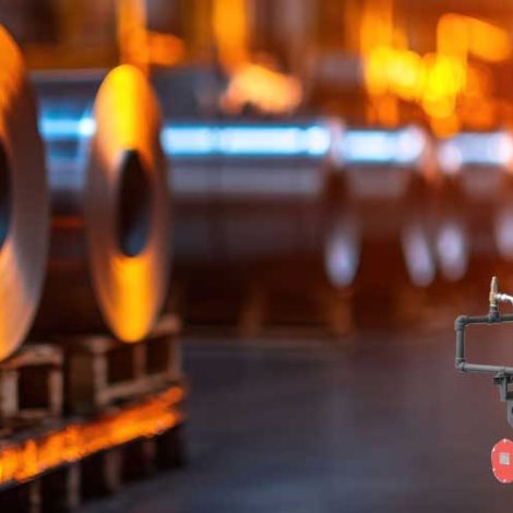 کاربرد کمپرسور سانتریفیوژ در صنعت فولاد و متالورژی؛ نقش هوای فشرده در قلب فرایندهای حرارتی و مکانیکی